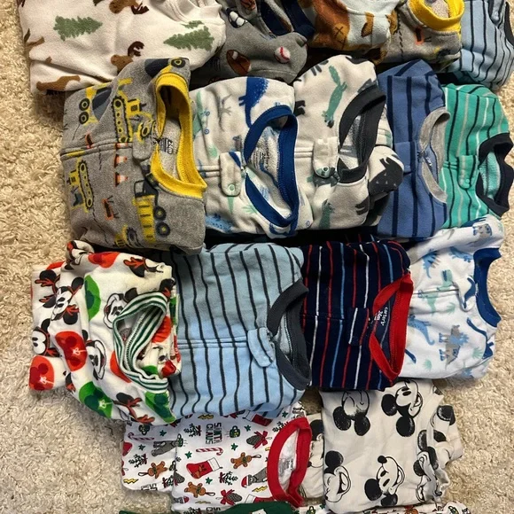 Carter's Kids Pajamas Assorted Colors